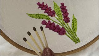 Amazing hand embroidery with easy trick | super easy flower design 🪡