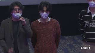 20210918 영화 모가디슈 무대인사 - 구교환, 김윤석, 조인석, 류승완 감독 월드타워 롯데시네마 1550 구교환 Focus 4K