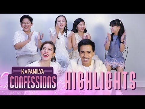  Shaina, RK, Sophia, Heart, Krystal & Miguel play 'Face Charades' | Kapamilya Confessions Highlight