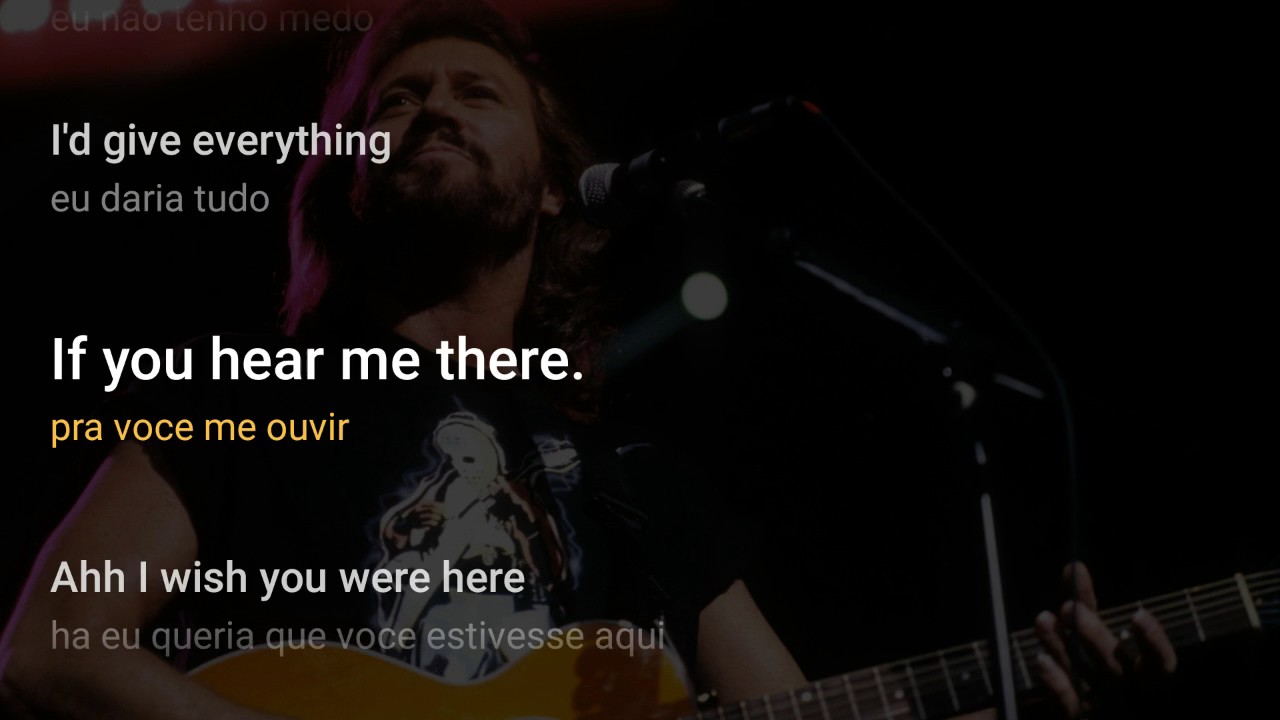 Bee Gees - Wish You Were Here (Tradução).mp4 on Vimeo