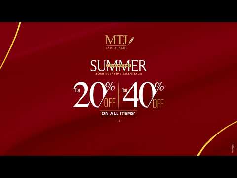 MTJ brings the greatest Summer SALE!