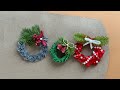 DIY Christmas Fridge magnets 🧲😎Cute &amp; Easy Holiday Craft Tutorial😍