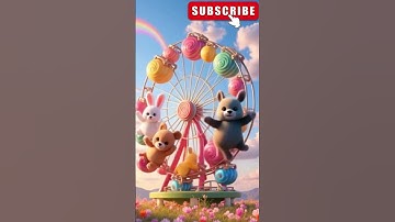 "Cute Cartoon Characters Playing in Park 🌳 | Funny Animated Kids Video"