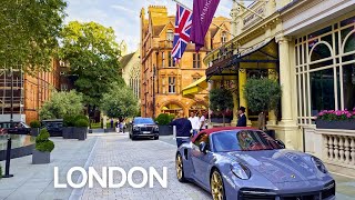 Walking THE Most Expensive Streets of London | Mayfair | London Walking Tour 4K
