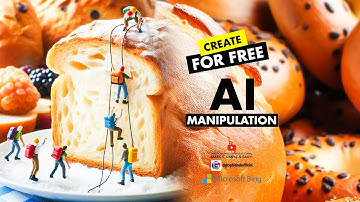 AI Manipulation - Microsoft bing - Create For FREE - No Photoshop - Graphic Hub