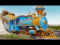 Lego toy train cartoon  trains for kids choo choo train