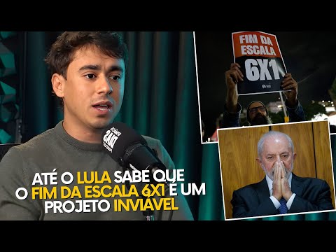 Minha opinião sobre o FIM DA ESCALA 6X1 - Nikolas Ferreira