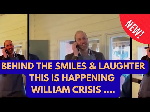 BEHIND THE SMILES & LAUGHTER THIS IS SERIOUSLY WORRYING WILLIAM #royal #news #drama 