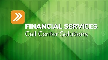Financial Services Call Center Solutions with GCF