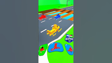 Shape-shifting Funny Race Gameplay new hyper casual games #shorts #gameplay #shapeshifting