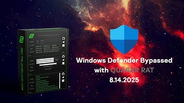 FUD Crypter + Quasar RAT | Windows Defender Evasion (2025)