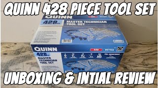 NEW Quinn 428 Piece Master Technician Tool Set Unboxing and Initial Review! | Harbor Freight Tools |