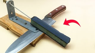 Bu Sırrı Milyonlar Bilmedi! Bu Aletle Bıçağınızı 3 Dakikada Keskinleştirin!