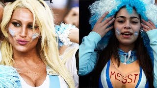 Argentina Female Football Fans | FIFA World Cup Russia 2018 | The Wide Entertainment