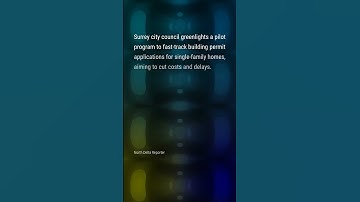 Surrey approves pilot project to improve building permit process