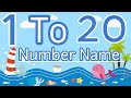 1 to 20 spelling  number names 1 to 20 in english 
