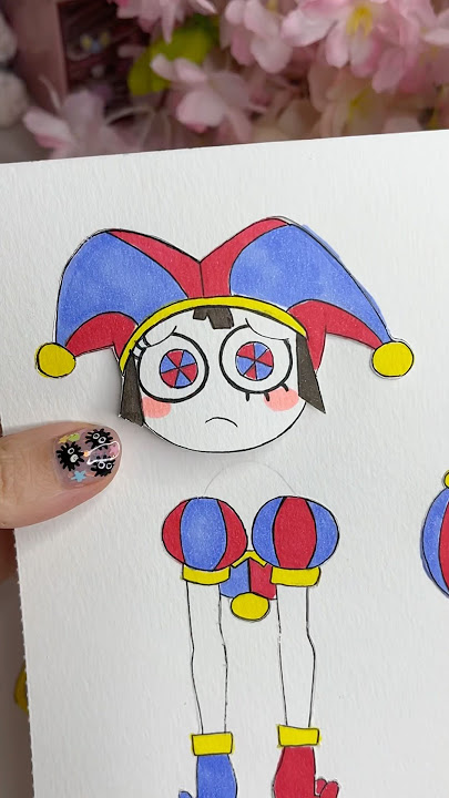 POMNI HANGING PUPPET 🎪🎈 The Amazing Digital Circus DIY ✂️