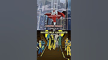 Omni-Man vs Invincible Variants #shorts #short #invincible #omniman #invincible #animation  #battle
