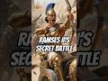 Ramses II’s Secret Battle ⚔️ The Ancient Truth They Never Taught Us! #HistoryShorts #egypt