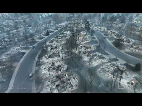 12-31-2021 Louisville, Co Marshall Fire leaves total destruction- drone