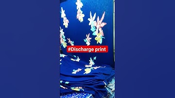 #Dischargr Print sample #New Development Print sample @TextileVlog1990