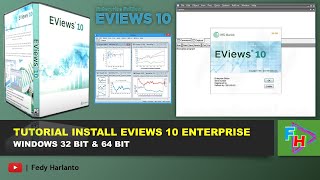 Tutorial Instal Software Eviews 10 Enterprise Edition | Windows 32 Bit & 64 Bit screenshot 4