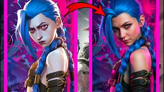 Arcane in Real Life AI Transformation Action Live