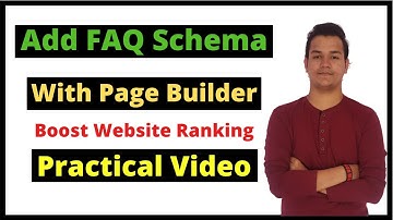 How To Add FAQ Schema In Page Builder To Boost Your Website Ranking 🔥 In Hindi | BloggingQnA