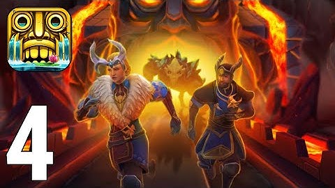 Temple Run 2 Volcano Island Gameplay Walkthrough Part 4 - Tutorial [iOS/Android Games]