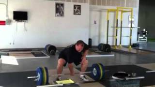 150 Kilo One Hand Dead Lift