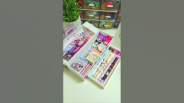 Filling password pencilbox with cute stationery ✨️ 💕 #cute #asmr #stationery #shorts #youtubeshorts