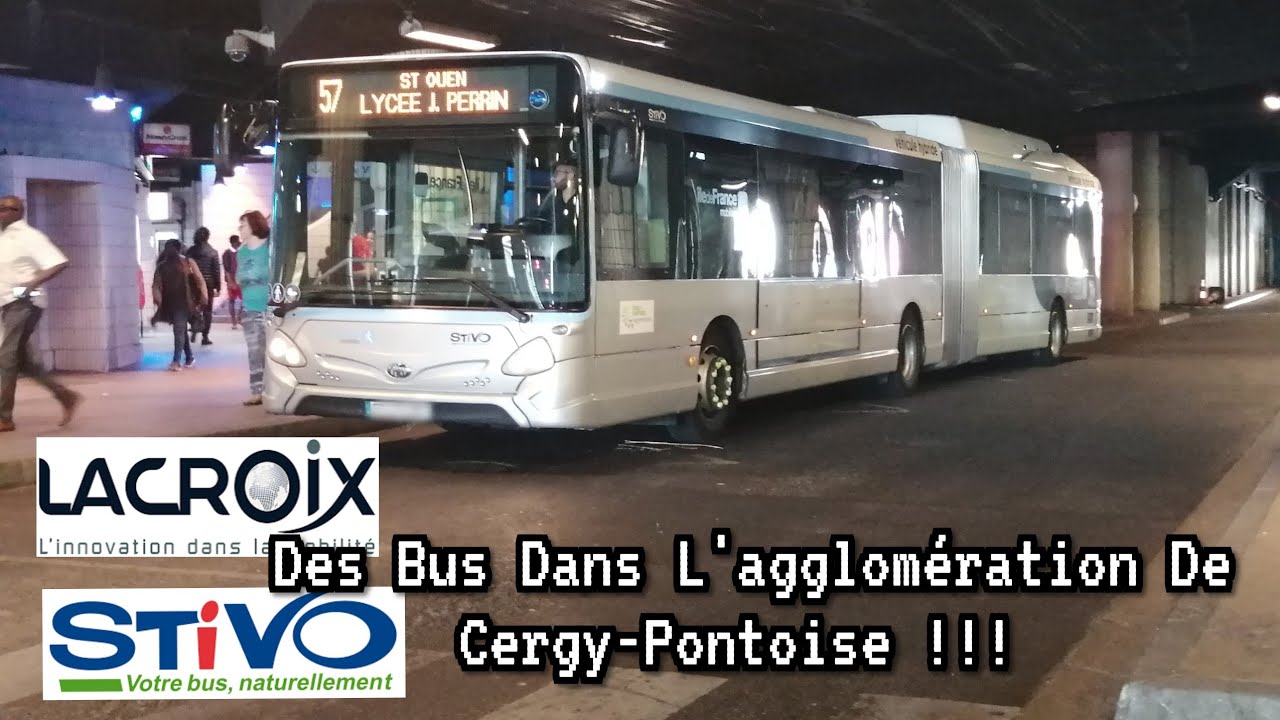 Des Bus Dans L'agglomération De Cergy-Pontoise (95)