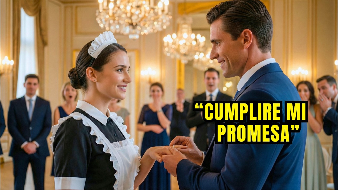 El Millonario quedó helado al ver el anillo de la chica de limpieza — le prometió casarse con ella