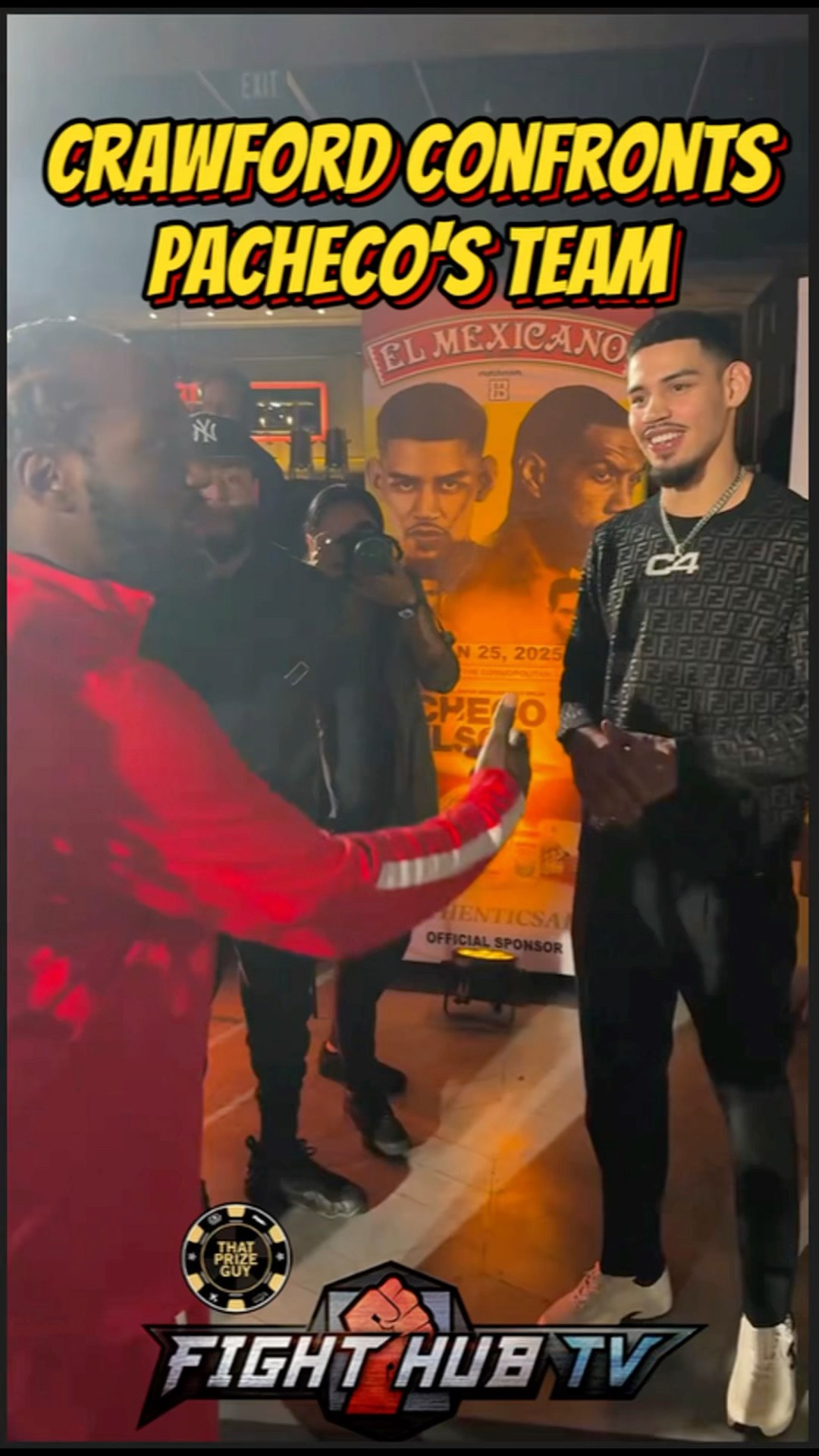 Terence Crawford CONFRONTS Pacheco's team; Eddie Hearn FIRES BACK!