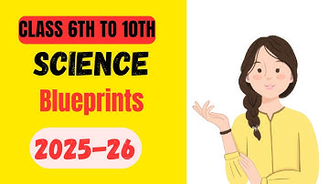 Class 6th to 10th Science Blueprints 2025-26 // Science Blueprints // #pseb #blueprint 