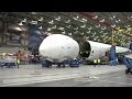 Как собирают Boeing 787