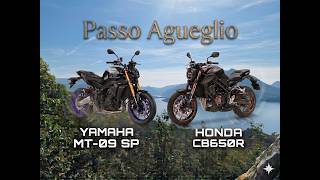 RISCHIO 2 FRONTALI😱 (POV MT-09 SP passo AGUEGLIO)