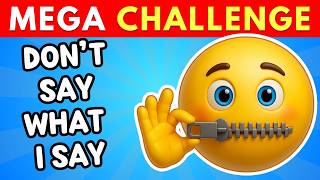 Avoid Saying The Same Thing As Me 🤔 | MEGA CHALLENGE screenshot 4