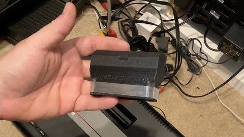 Atari 7800 MCP Demo (Pass Through Socket Protector)