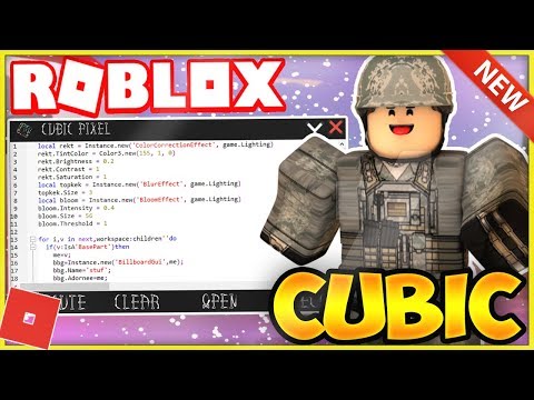 *NEW* ROBLOX EXPLOIT/HACK: CUBIC [WORKS!] FULL LUA SCRIPT EXEC W/ DEX, GRABKNIFE, GUI, & MORE!