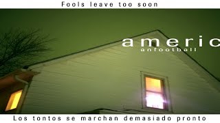 Video thumbnail of "American Football - But the Regrets Are Killing Me (Lyrics/Subtitulada)"