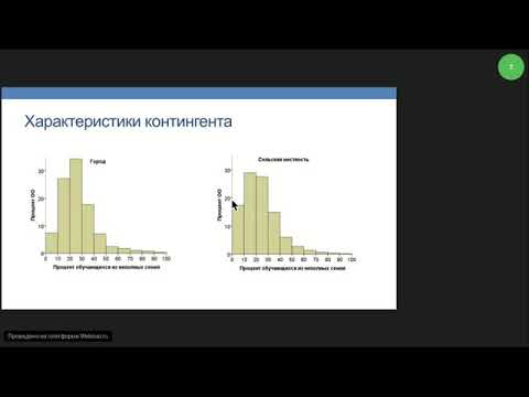 Вебинар «Анализ и использование результатов оценочных процедур с учетом контекстных данных»