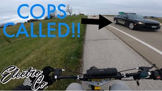 COPS CALLED!!- 76 volt razor Mx650 Top speed