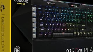 K95 Rgb Platinum Mechanical Gaming Keyboard Cherry Mx Speed Gunmetal