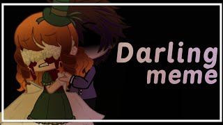 DARLING||MEME||FT. Mrs. Afton and Mr. Afton||FNaF||Gacha Club