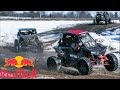 SXSBlog VS Pro Red Bull Athlete VS Dirt Dudes | Sous CRASHES Off Jump & Almost HITS new RZR Turbo S!