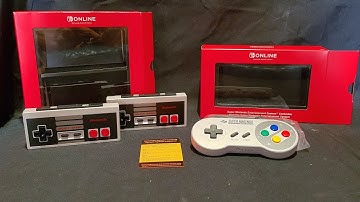 Unboxing: Nintendo Switch Online Exclusive NES and SNES Controllers