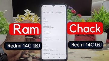 how to check ram in redmi 14c | redmi 14c me ram rom kaise dekhe, internet storage redmi 14c 5g 2025