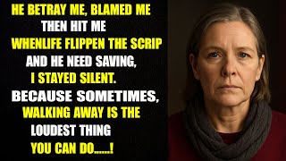 He Stole 200K, Slapped Me, Then Got Sick. I Knew The Curebut I Said Nothing