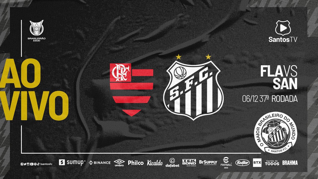 🔴 AO VIVO: FLAMENGO x SANTOS  BRASILEIRÃO (01/11/23) 